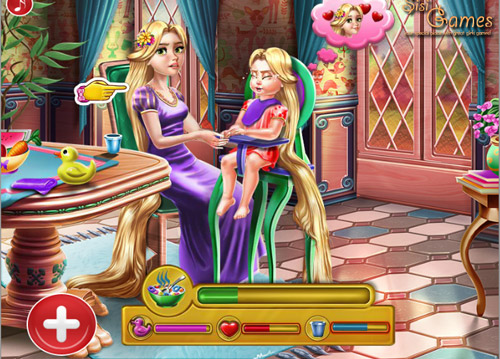 rapunzel-cham-soc-baby