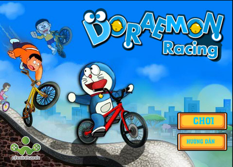 dua-xe-cung-doraemon