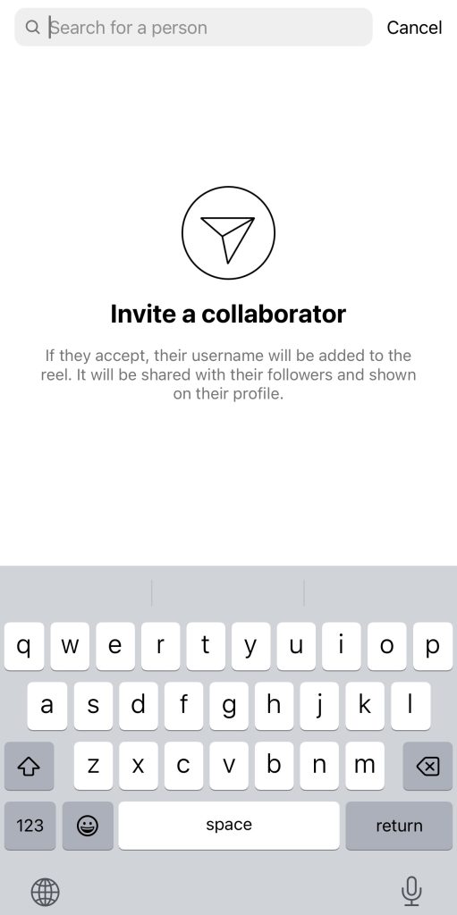 How to invite collaborators on Instagram post