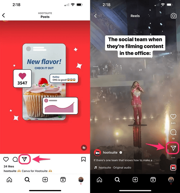 How to repost a story on Instagram full screen