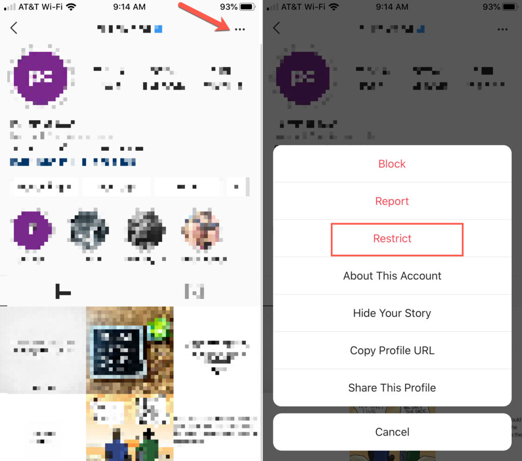 How to hide chat in Instagram in iPhone