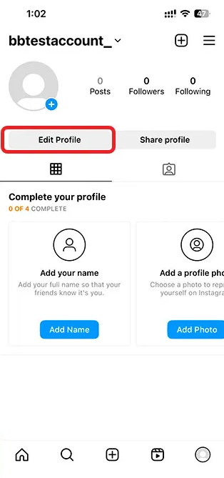 How to change Instagram username on Android